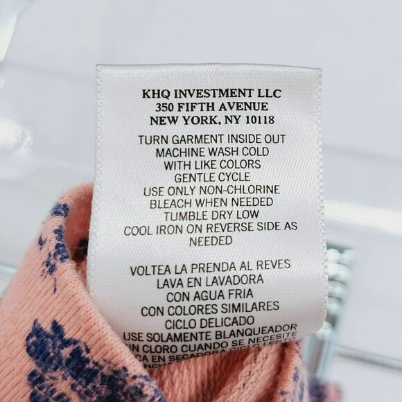 Lucky Brand Shorts 4T Pink Blue Floral Cotton Stretch Elastic Waist Pull On Baby - Picture 6 of 8